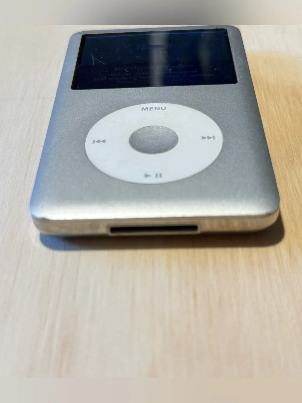 iPod Model:A1238 6THGen 80GB Slv Stuck On Red X For-Parts/Repair Read Info Blw!